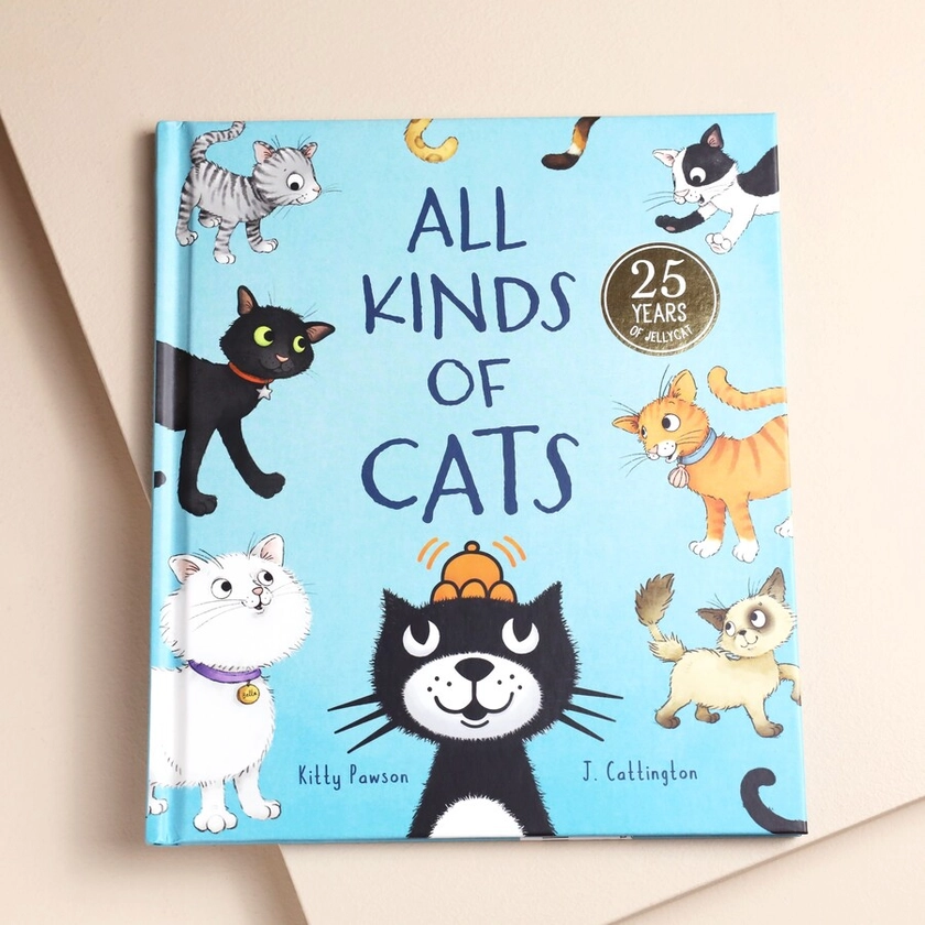 Jellycat All Kinds of Cats Book 