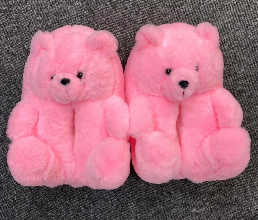 CQ fluffy slippers