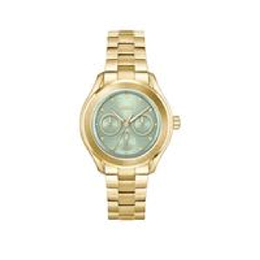 BOSS Ladies Lida Multifunction Light Gold IP Bracelet Watch