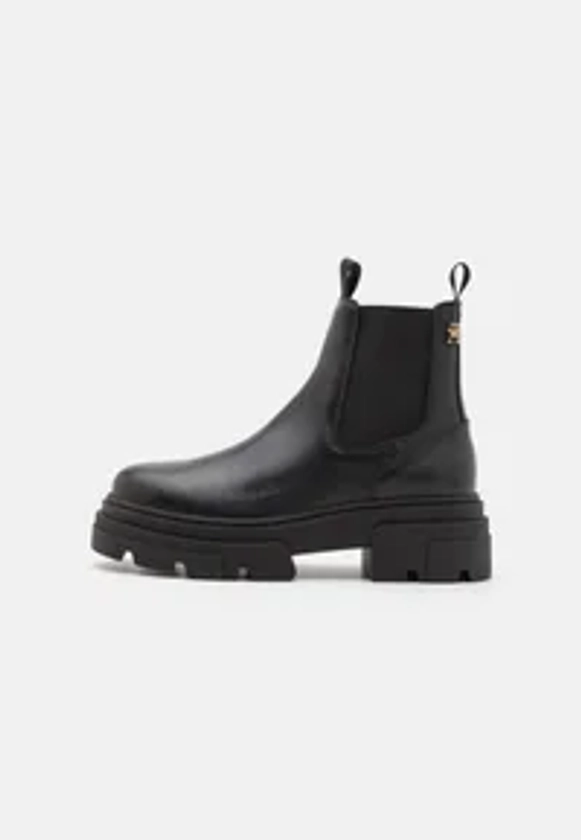 Tommy Hilfiger COMBAT LOW CHELSEA - Bottines à plateau - black/noir - ZALANDO.FR