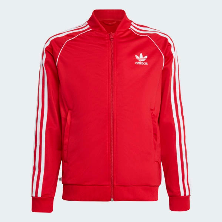 adidas Adicolor SST Track Jacket - Red | Kids' Lifestyle | adidas US
