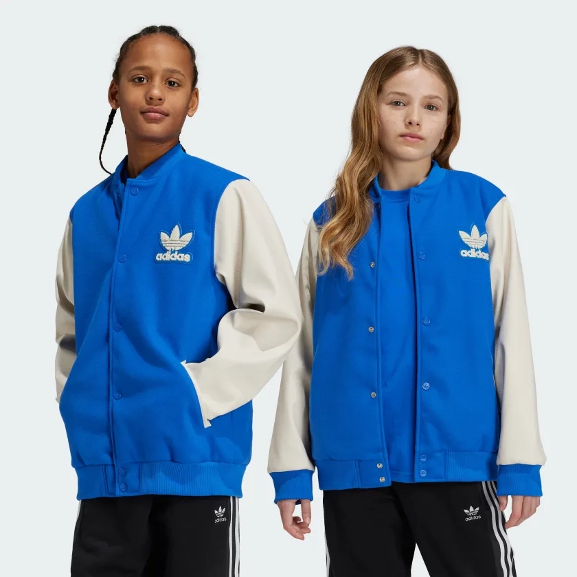 adidas Adicolor Jacket Kids - Blue | Free Shipping with adiClub | adidas US