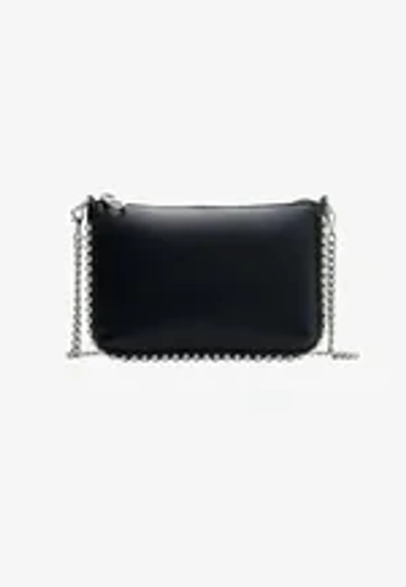 BEADED - Across body bag - black