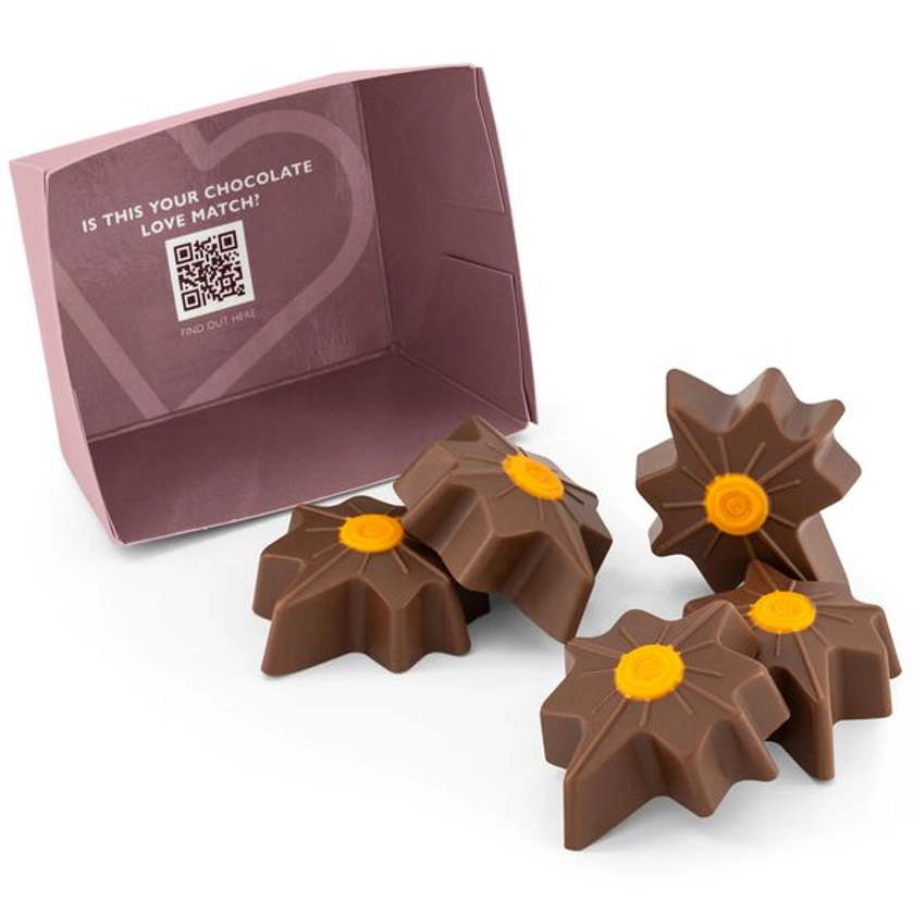 Christmas Chocolate Supernovas – Clementine Caramel | Hotel Chocolat