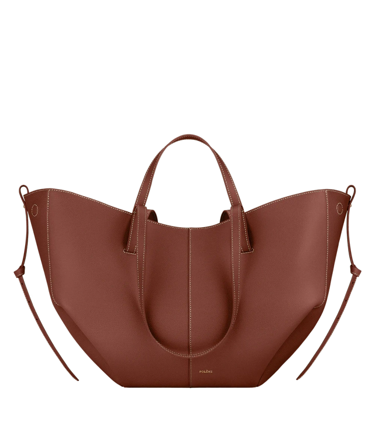 Polène | Bag - Cyme - Textured Cognac