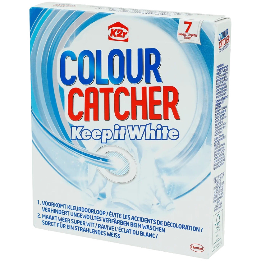 Lingettes anti-décoloration K2r Keep it White
