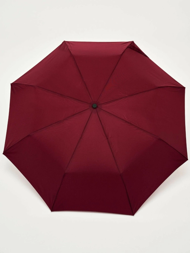 Cherry Eco Friendly Umbrella | Burgundy Umbrella