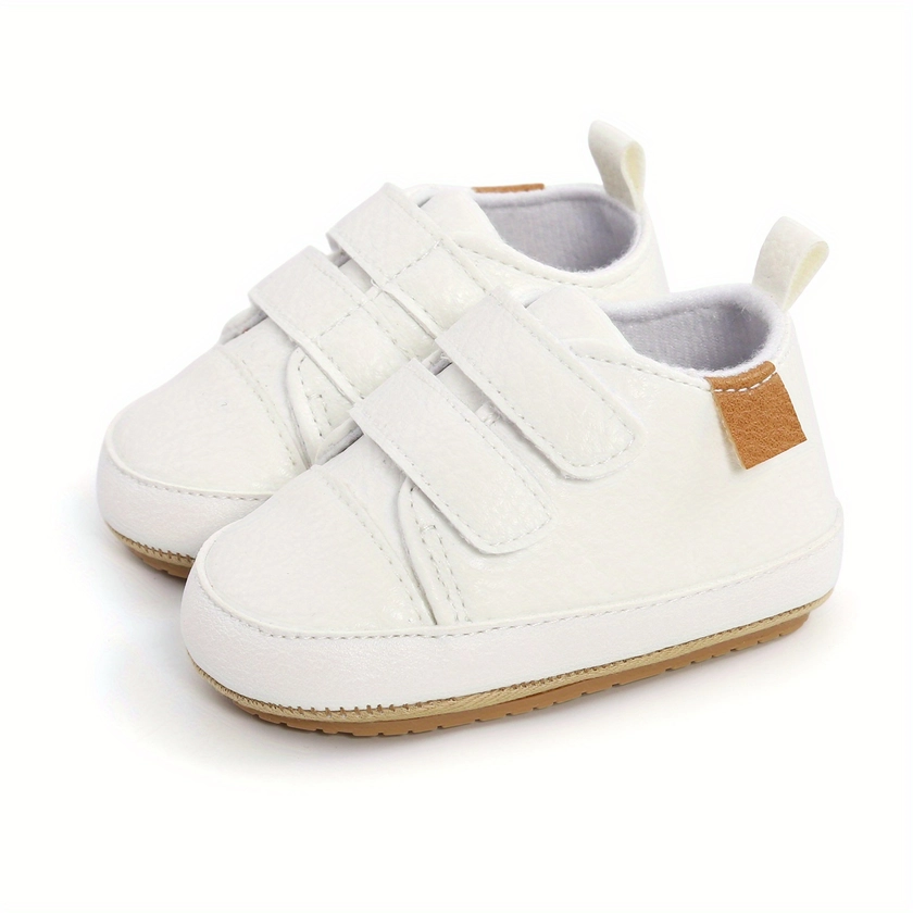Comfortable Sneakers For Baby Boys, Lightweight Non Slip Shoes For Indoor Outdoor Walking, Spring