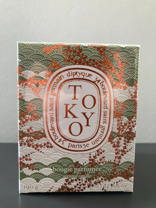 Diptyque TOKYO Limited Edition City Candle 190g ~ Genuine, Brand New, Sealed Box