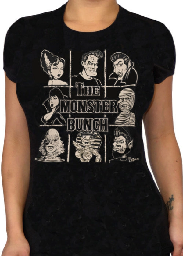 Black Monster Bunch T-Shirt