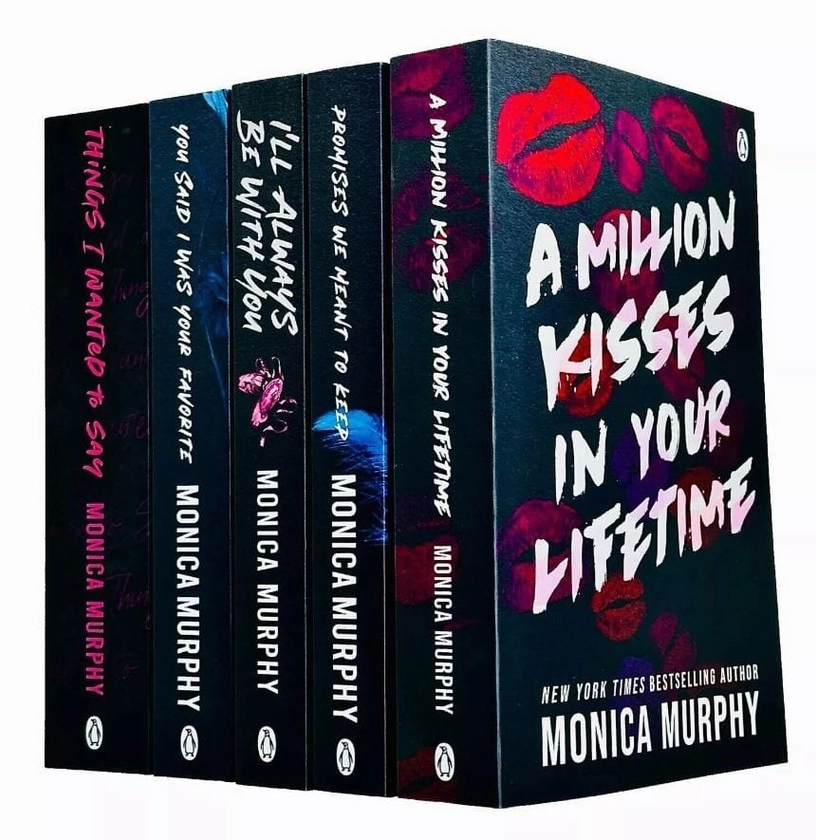 Lancaster Prep Series by Monica Murphy 5 Books Collection Set - Fiction - Paperback