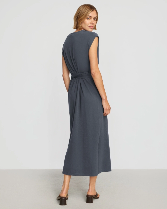 Fei Tie-Front Organic Cotton Dress