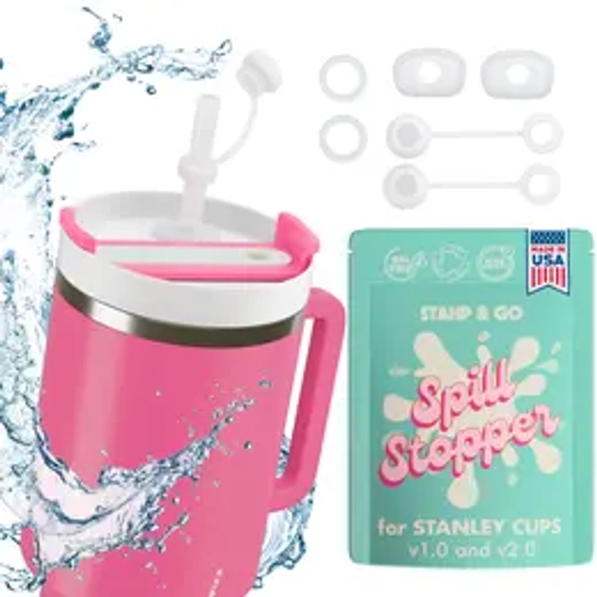 Silicone Spill Stopper for Stanley Cups Drink Drinkware