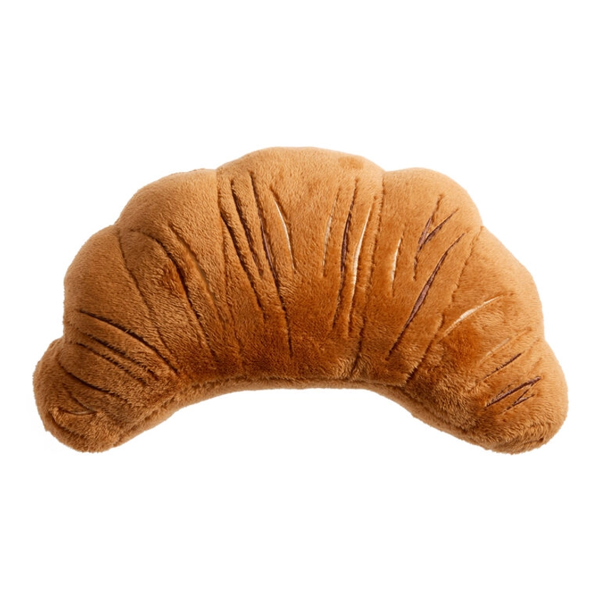 Tan Croissant Shaped Throw Pillow - World Market