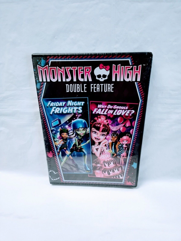 Monster High Friday Night Frights Why Do Ghouls Fall In Love (2014, DVD)