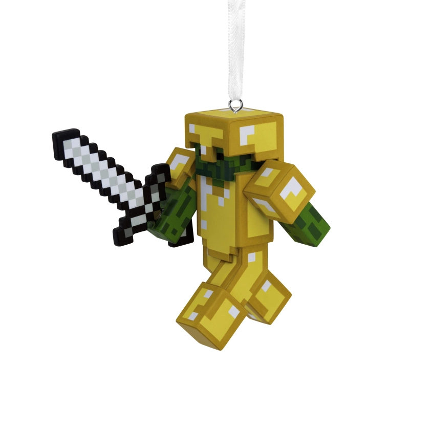 Hallmark Ornament (Minecraft Zombie With Sword and Armor) - Walmart.com