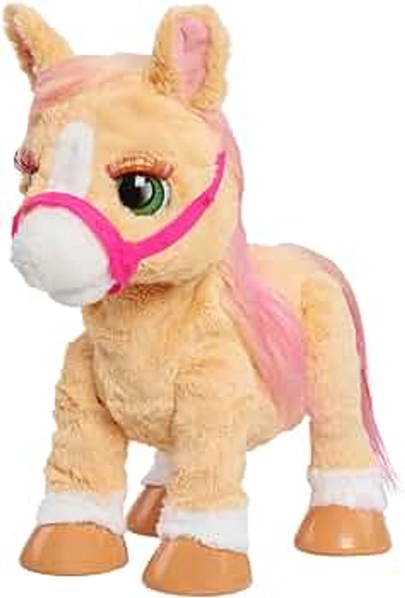 furReal Cinnamon My Stylin’ Pony, Kids Toys for Ages 4 Up by Just Play