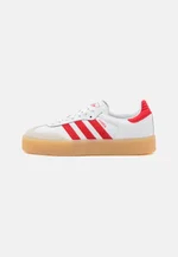 adidas Originals SAMBAE - Baskets basses - footwear white/better scarlet/blanc - ZALANDO.FR