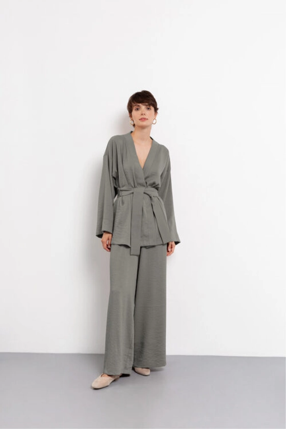 Kimono Set Olive – Design Hata