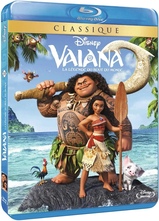 Vaiana, la légende du Bout du Monde [Blu-Ray]