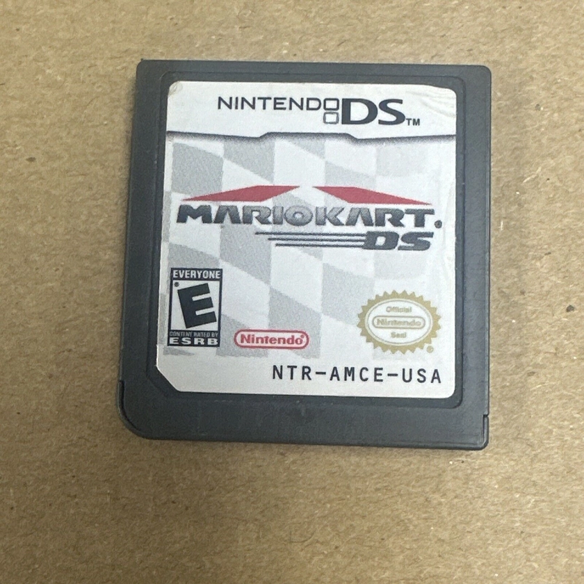 Mario Kart DS (Nintendo DS, 2005) Authentic Game Only Tested &amp; Working