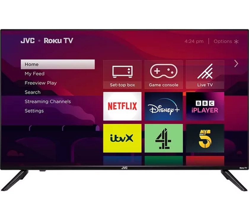 Buy JVC LT-40CR330 Roku TV 40" Smart Full HD HDR LED TV | Currys