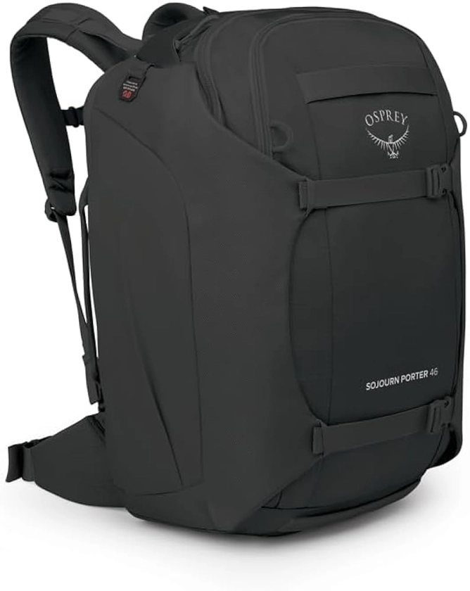 Osprey Sojourn Porter 46L Travel Backpack, Black