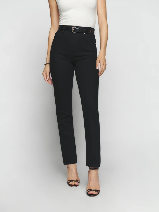 Liza Ultra High Rise Straight Jeans