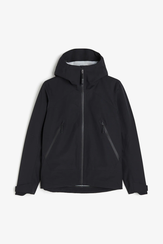 3-layer shell jacket in StormMove™ - Long sleeve - Regular length - Black - Ladies | H&M GB