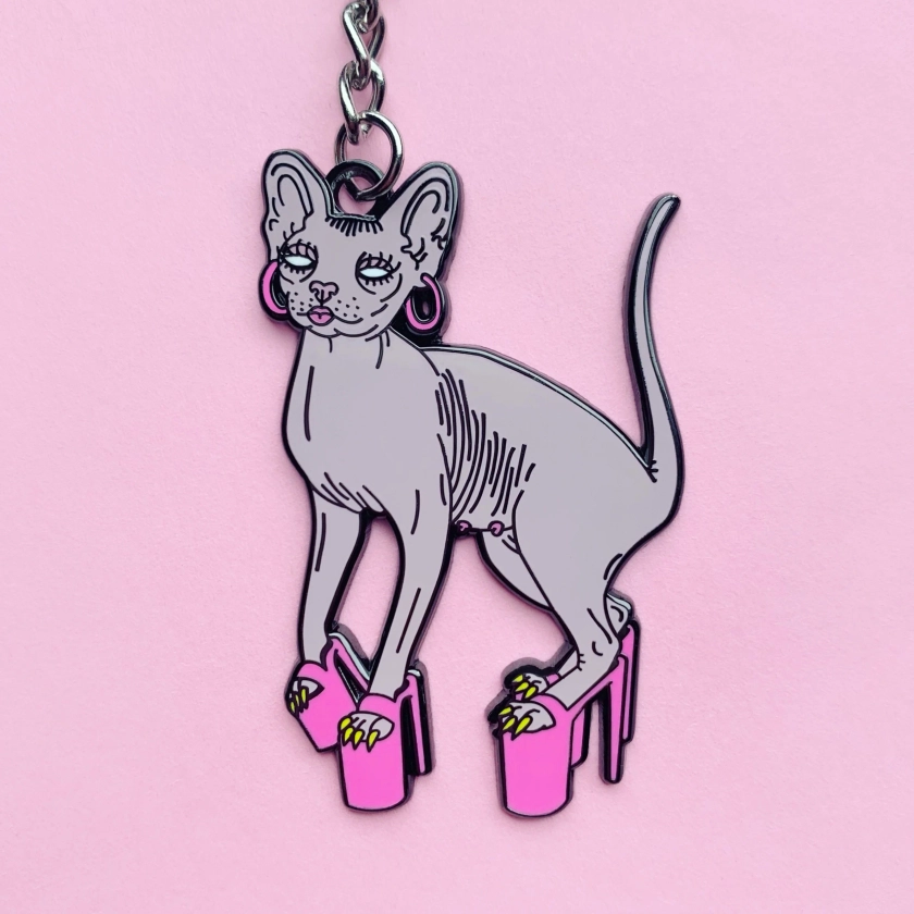 Cat Keychain