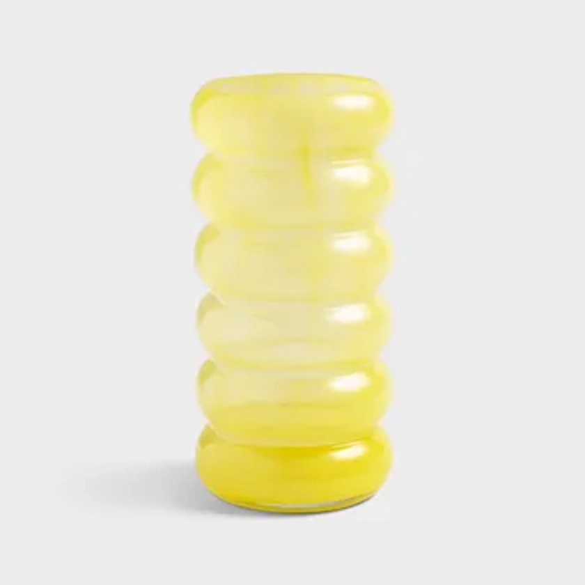 Vase chubby yellow