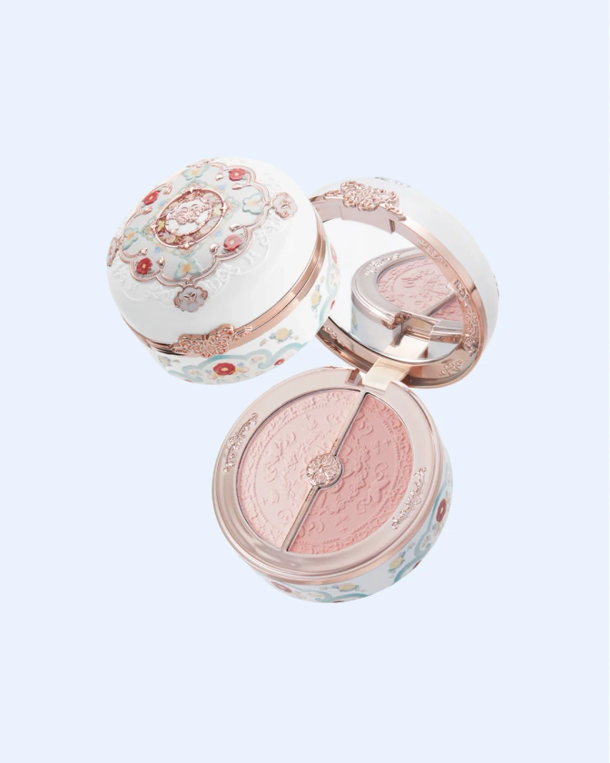 Butterfly Cloud Collar Rouge Box Highlighting & Blush Duo Powder