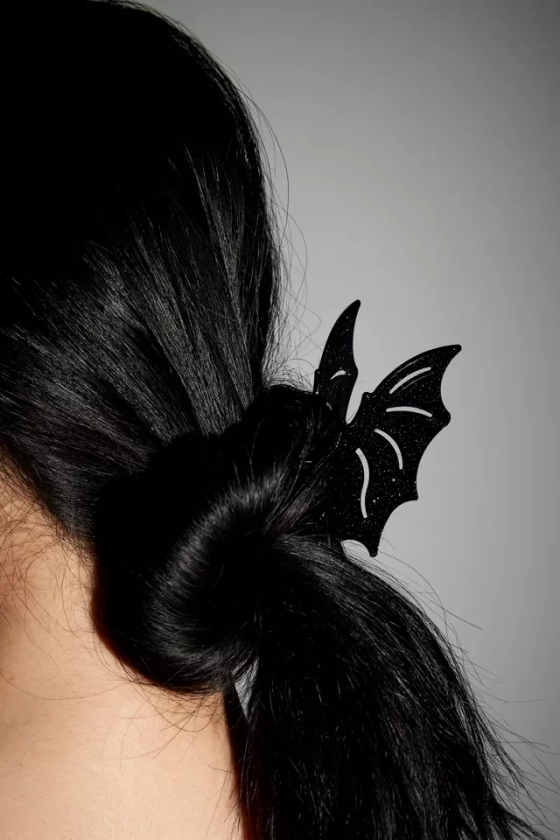 Bat Shimmer Claw Clip