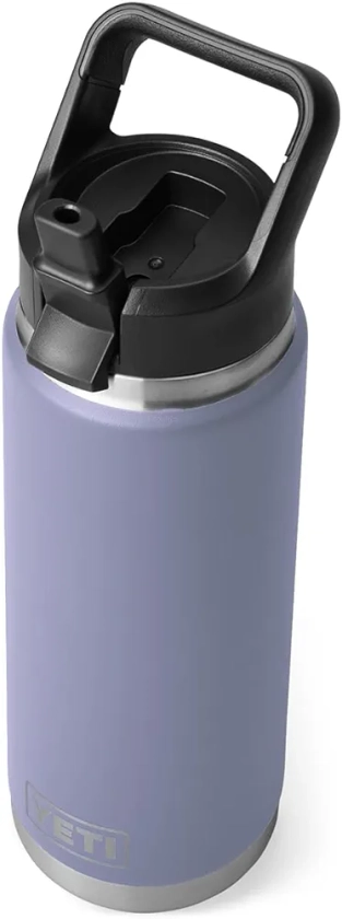 YETI Rambler 26 oz Bottle, Vacuum Insulated, Stainless Steel with Straw Cap, Cosmic Lilac