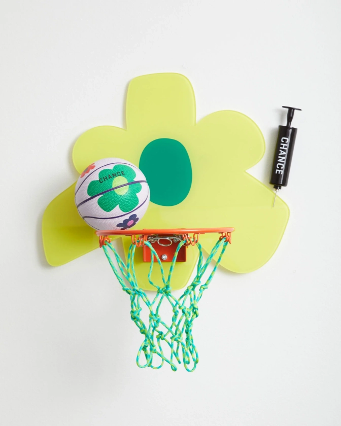 Flower Mini Basketball Hoop Set