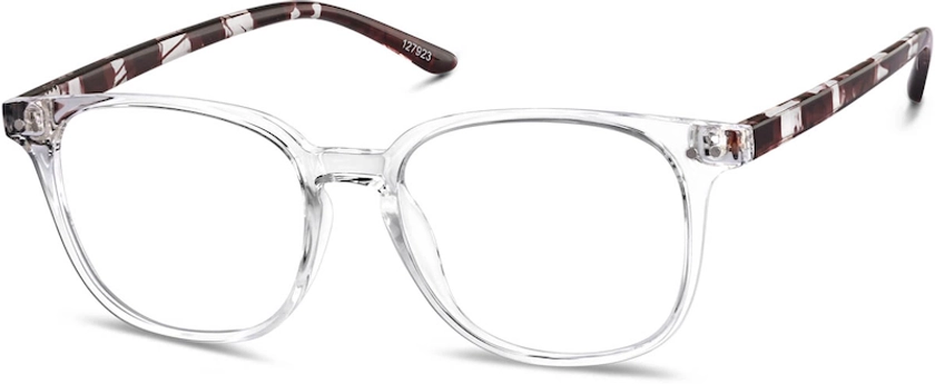 Clear Square Glasses #127923 | Zenni Optical