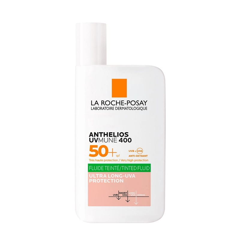 Antélios UV Mune 400 Fluido Invisível com Cor SPF50+