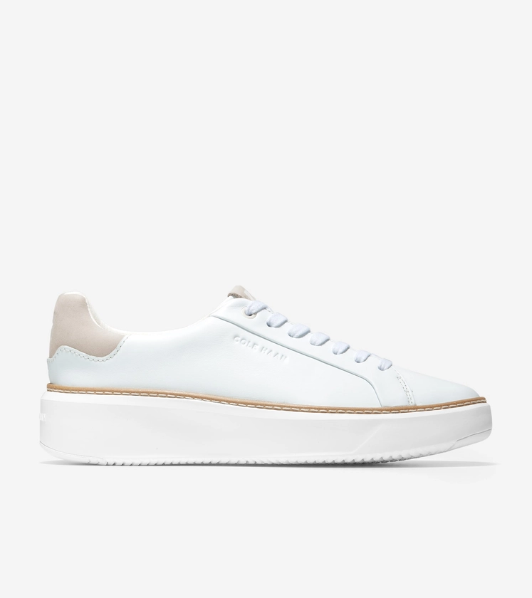 Women's GrandPrø Topspin Sneaker in White | Cole Haan
