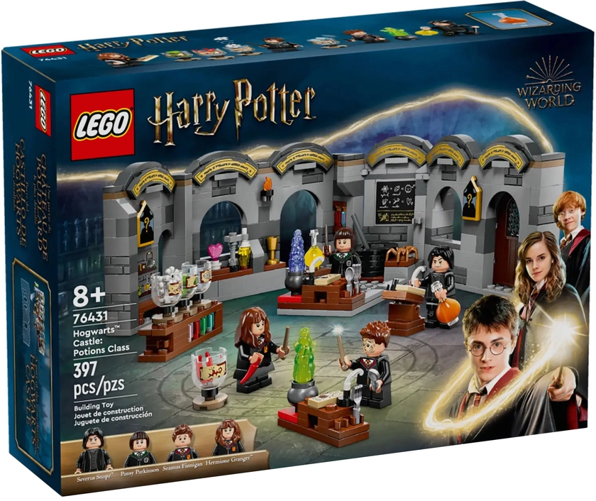 LEGO Harry Potter 76431 pas cher, Le château de Poudlard : le cours de potions
