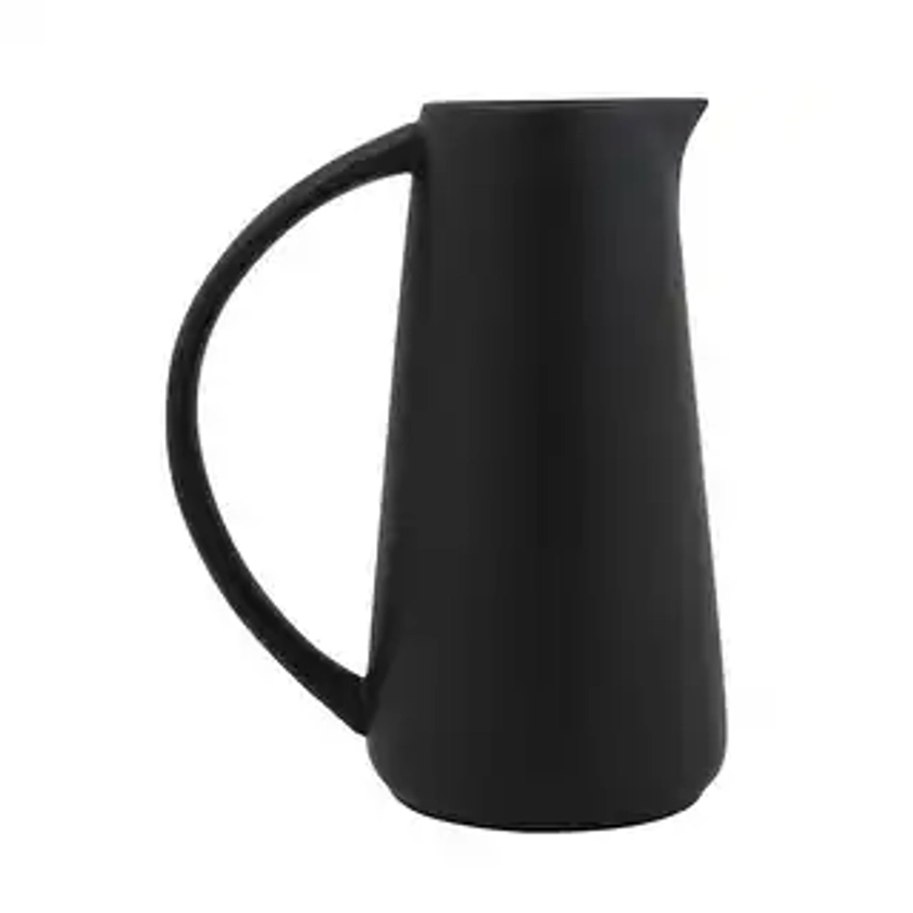 Stoneware Pitcher - 7.0"L x 4.8"W x 9.0"H | Overstock.com Shopping - The Best Deals on Pitchers | 41057459