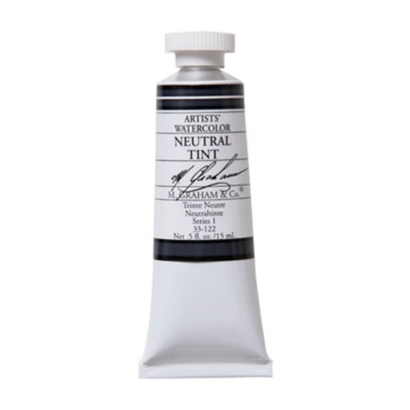 M Graham Artists&#039; Watercolour Paint 15ml: Neutral Tint (S1)