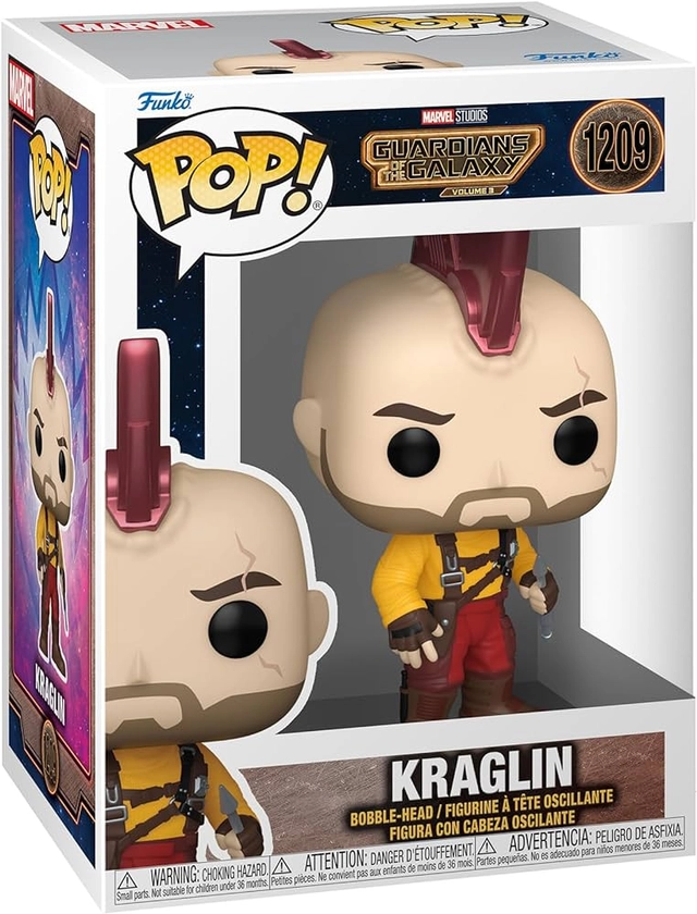 Funko POP! Vinyl: Marvel - Guardians Of the Galaxy 3 - Kraglin - Collectable Vinyl Figure - Gift Idea - Official Merchandise - Toys for Kids & Adults - Movies Fans - Model Figure for Collectors : Amazon.co.uk: Toys & Games