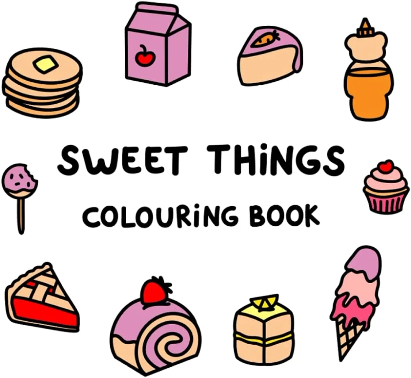 Sweet Things Colouring Book