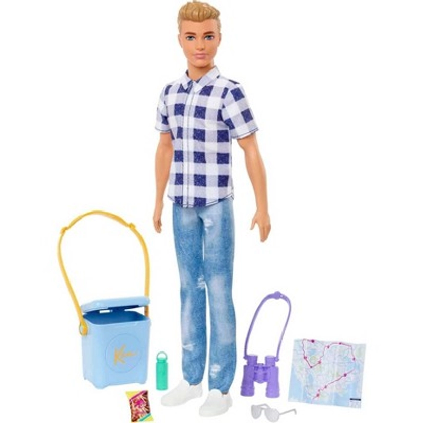 Barbie It Takes Two Ken Camping Doll - Plaid Shirt