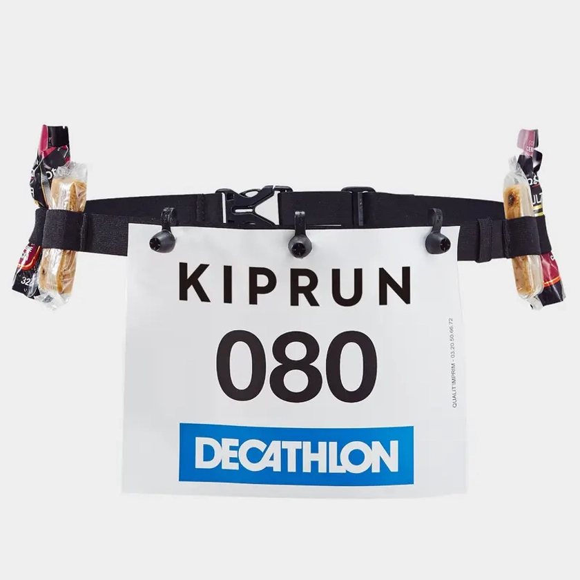 CEINTURE PORTE DOSSARD POUR COMPETITION DE RUNNING COURTE DISTANCE AU MARATHON pour les clubs et collectivités | Decathlon Pro