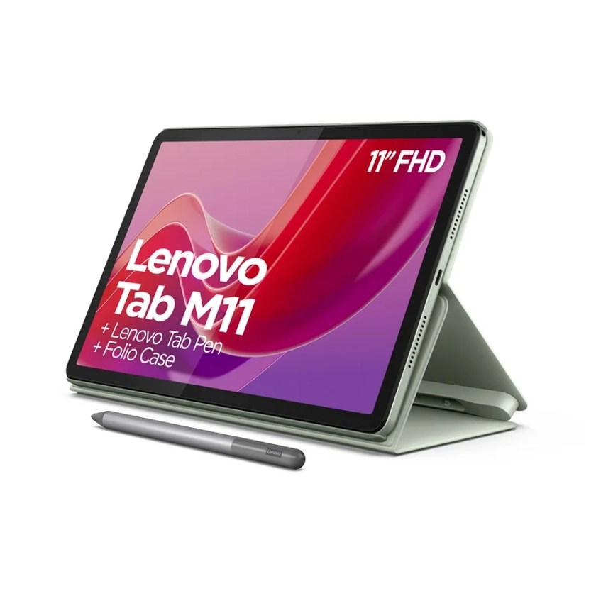 &quot;Tablet M11 4G+128GB 11\&quot; Full HD IPS 90Hz (Wi-Fi) + Lápiz (Pila AAAA no incluida) + Folio Lenovo&quot;