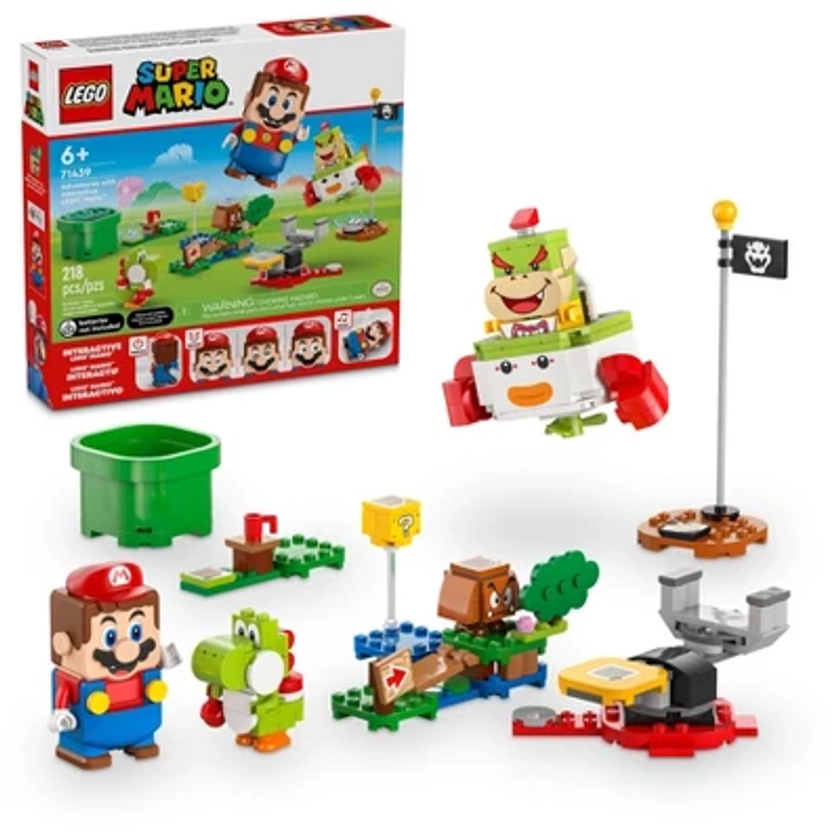 LEGO Super Mario Adventures with Interactive LEGO Mario Playset 71439