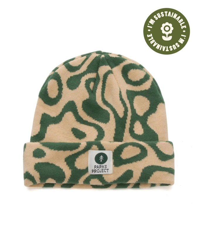 Yellowstone Geysers Intarsia Beanie