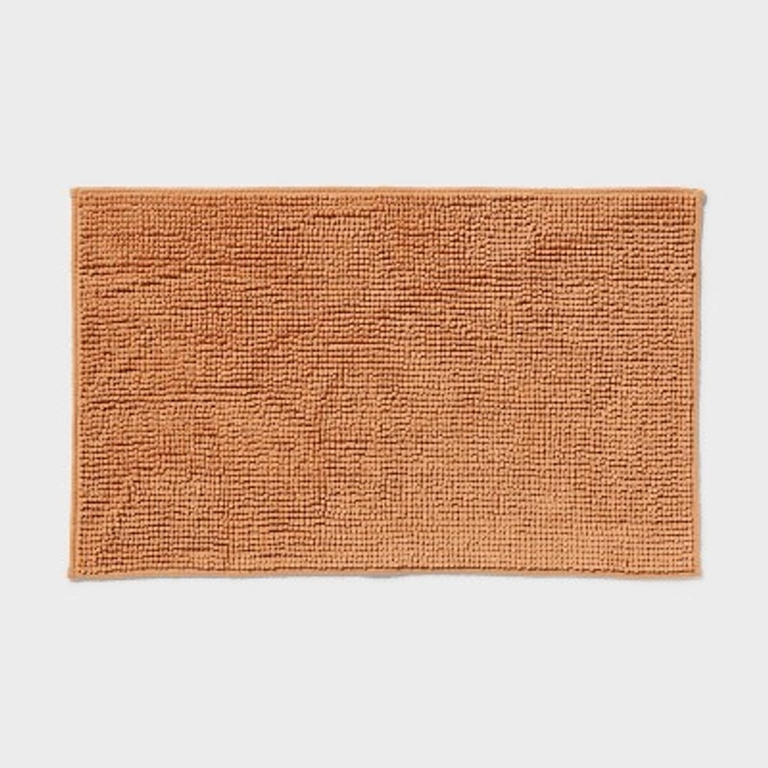 20"x32" Everyday Chenille Bath Rug Copper - Room Essentials™