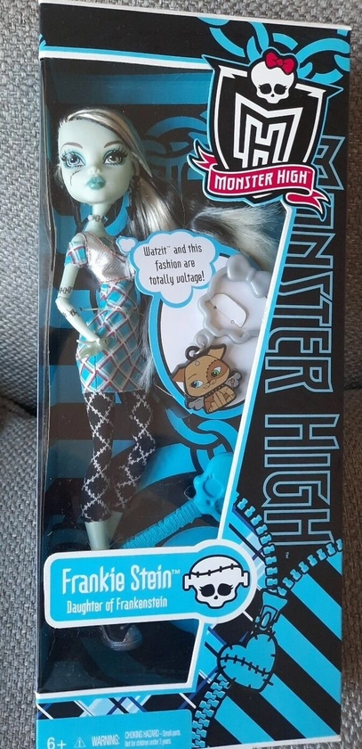 Monster High Killer Style Frankie Stein Doll 2010 Mattel W4139